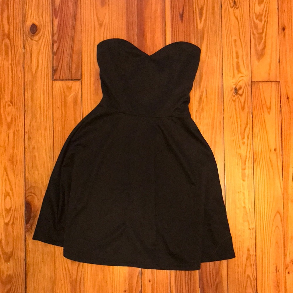 Showpo Little Black Skater Dress